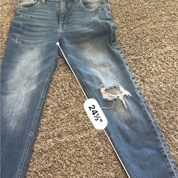 KUT from the KLOTH Women's Distressed Blue Jeans Size 0 - Picture 5 of 5